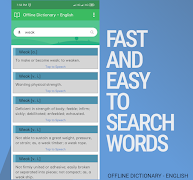Offline Dictionary - English screenshot 5