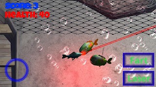 Laser Eye Fish plakat
