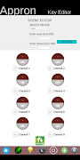 برنامه‌نما Appron Key Editor عکس از صفحه