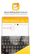 Notepad - Ứng dụng Notepad nhanh và an toàn ảnh chụp màn hình 1