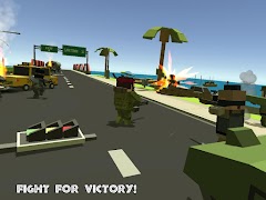 برنامه‌نما Blocky Army عکس از صفحه