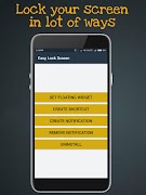 Easy LockScreen - Turn off screen in multiple ways ảnh chụp màn hình 1