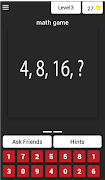 Math game c captura de pantalla 3