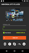 UNIVERSAL IPTV PLAYER 스크린샷 1