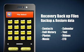 1 Schermata Recovery Back up Files