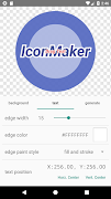 アイコンメーカー for Android Developer Screenshot 3