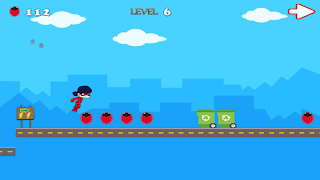 Ninja Girl Runner Mission capture d'écran 4