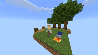 1 Schermata Skyblock PE