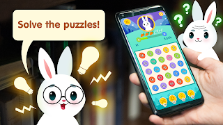 Bunny Connect: Match Colours, Numbers & Bubbles ảnh chụp màn hình 1