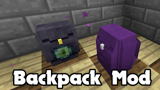 Backpack Mod for Minecraft PE syot layar 1
