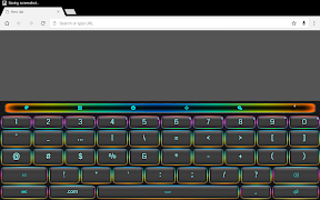Keyboard Colored Keys Theme اسکرین شاٹ 6