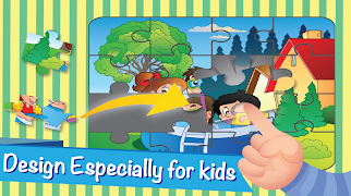 jigsaw puzzles kids : boy girl screenshot 2