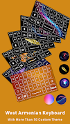 برنامهنما Western Armenian Keyboard,Armenian Language Keypad عکس از صفحه