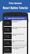 React Native Tutorial captura de pantalla 3