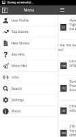 Hacker News Reader ảnh chụp màn hình 2