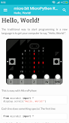 micro:bit MicroPython Reference poster