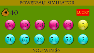 Powerball Simulator imagem de tela 6