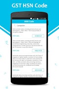 GST HSN/SAC Code Finder ảnh chụp màn hình 2