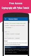 Cryptography with Python Tutorial স্ক্রিনশট 1