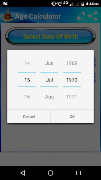 Age Calculator screenshot 1