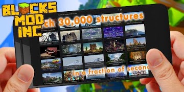Massive Instant Structures Mod Minecraft تصوير الشاشة 1