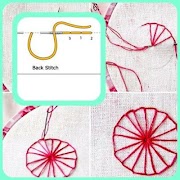 Embroidery Stitch Tutorial Ekran Görüntüsü 1