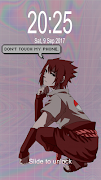 برنامه‌نما Uchiha Sasuke Lockscreen Wallpaper عکس از صفحه