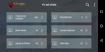 Futury IPTV скриншот 2