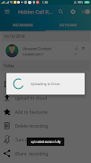 برنامه‌نما Hidden Call Recorder عکس از صفحه