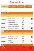 Basket live h24 Plakat
