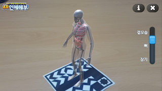 AR 인체 해부 पोस्टर