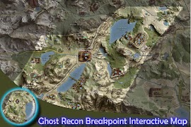 Ghost Recon Breakpoint Interactive Map Plakat