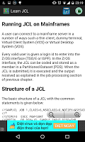 Learn JCL Screenshot 2