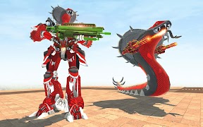 Poster Snake Robot Transform War