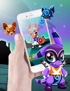Superhero Monster Pet Creator syot layar 3