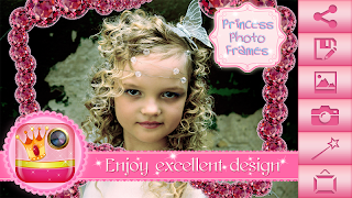 公主 相框 海报