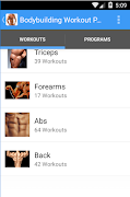 Bodybuilding Workout Program 스크린샷 3