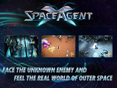 Space Agent X Affiche