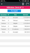 DEVIS ET FACTURE PRO 스크린샷 4