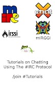 Tutorials About IRC Chatting ポスター