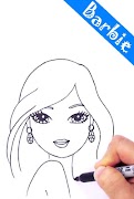برنامهنما How To Draw Barbie Step by Step عکس از صفحه
