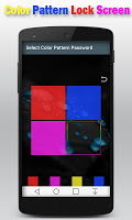 Color Block Pattern LockScreen screenshot 3