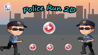 Police Run 2D Affiche