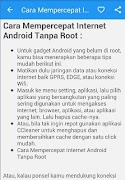 Mempercepat Internet Android 截图 3