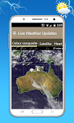 Satellite Weather Map & Live Storm Radar syot layar 7