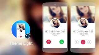 Call Screen Theme Light Affiche