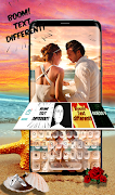 Romantic Love Couple Photo Keyboard Theme screenshot 4