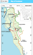 برنامه‌نما Map of Bangladesh -  মানচিত্র عکس از صفحه