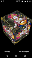 Bal Krishna 3D cube Live WP screenshot 1