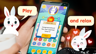 Bunny Connect: Match Colours, Numbers & Bubbles penulis hantaran